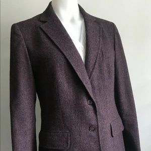 EVAN PICONE Women's Burgundy Blazer Size 12